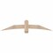 Ekena Millwork Bellingham Smooth Timber Gable Bracket, Douglas Fir, 72"W x 15"H x 1 1/2"D x 5 1/2"F, 5/12 Pitch GBW072X15X0206BEL00SDF - alternate 1
